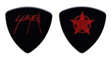 Vintage Slayer Star Black/Red Tour Guitar Pick