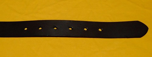 BOY'S GAP MADE IN U.S.A. BROWN GENUINE LEATHER BELT SIZE M - 24/60cm. - Picture 6 of 6