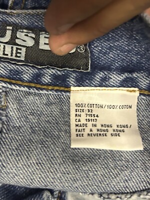 Vintage 1990's “Get Used” Denim Revolution Jeans, Deadstock NWT