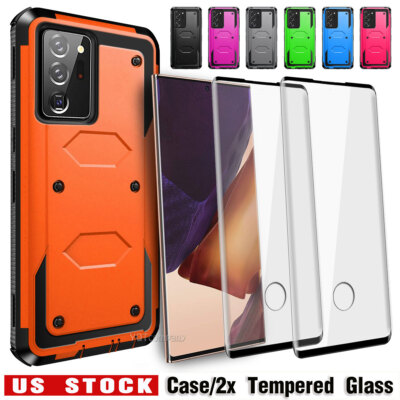 For Samsung Galaxy Note20 Ultra 10 S20 S10 S9 Shockproof Rugged Phone Case Cover