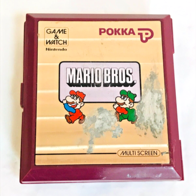 GAME & WATCH POKKA Multi Screen Game Super Mario Brothers Tested