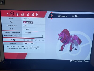 Shiny Zamazenta Pokemon Schwert & Schild 