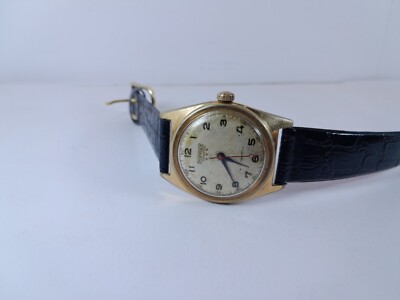 VINTAGE MEN'S PONTIAC NAGEUR MECHANICAL WRISTWATCH GOLD PLATED