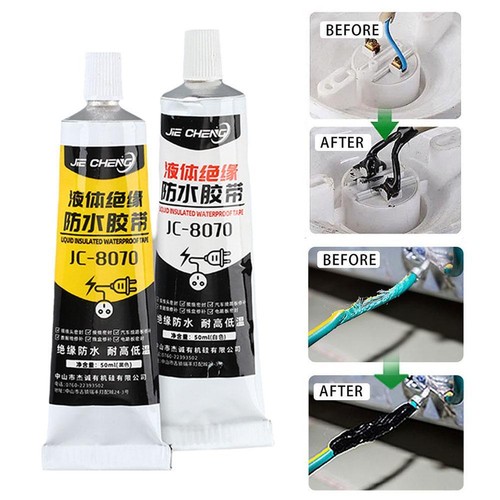 30/50ml Liquid Insulation Electrical Tape Waterproof Fast Fixed Dry Sealing Glue - Picture 5 of 12