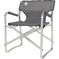 Coleman Aluminium Deck Chair, Stuhl, Grau