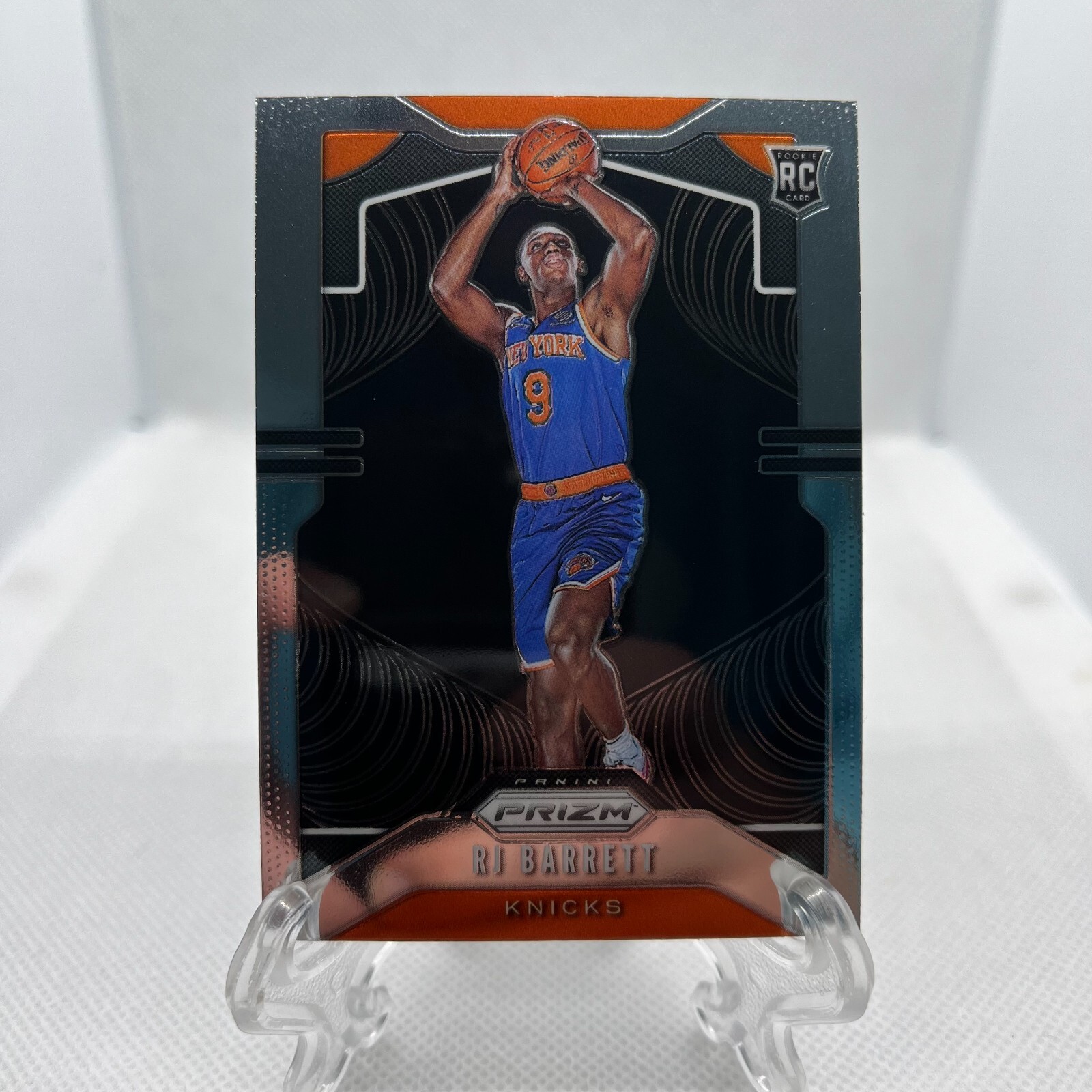 RJ Barrett SP RC 2019-20 Prizm Image Variation #250 Rookie Knicks