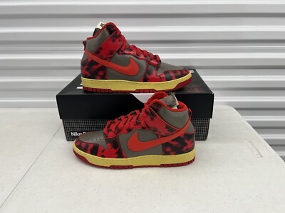 NIKE SB DUNK HI 1985 SP ACID WASH TIE DYE UNIVERSITY RED CHILE Men s Size 11