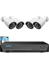 Reolink 8CH NVR 4MP POE Security Camera System Audio Recording EXIR Outdoor 2TB
