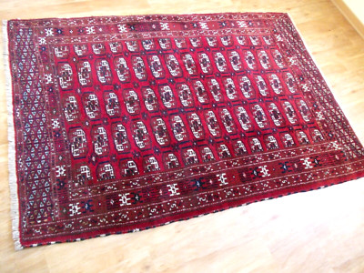 Sehr gut erhaltene Orientteppich Turkmenen Extrem Robust W .W 170 X  120 cm