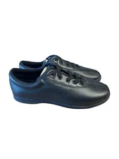 Easy Spirit ESAP1 Black Leather M Width Size 9