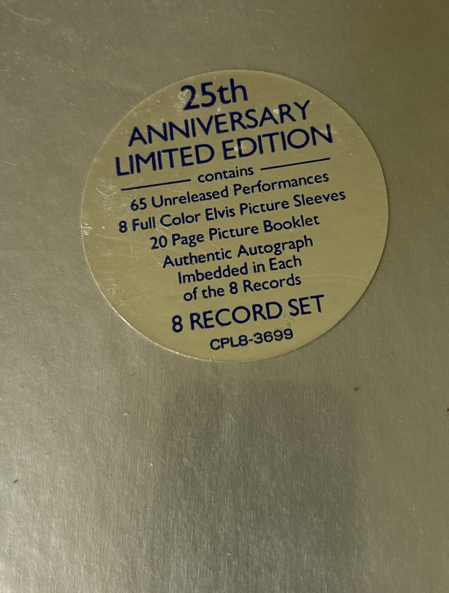 Elvis Presley 25th Anniversary limited edition No. P09023