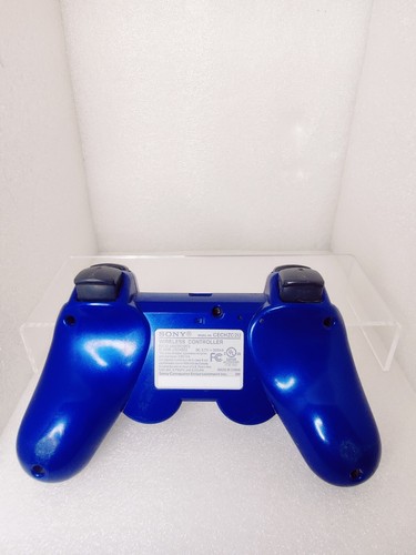 Original Metalic Blue Ps3 Wireless Controller Playstation 3 Sony Dualshock - Bild 2 von 2