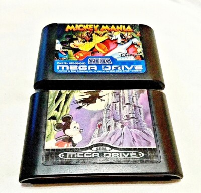 Mickey Mouse (1990) | Sega Mega Drive | Spiele | Sammlung | 16-Bit Cartridge |