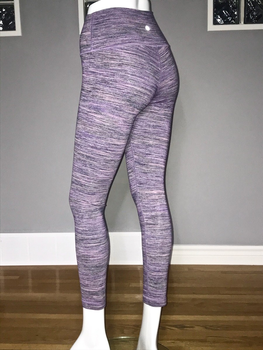 フィットネスボトムス Lululemon high times pant Space Dye Camo LULULEMON HIGH TIMES PANT 4 SPACE DYE CAMO TENDER VIOLET