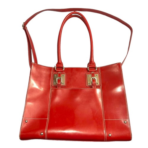 Stauer Handbag Womens Large Faux Ostrich Leather Satchel Purse