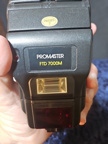 Promaster FTD 7000M Electronic Flash for Canon AF EOS film SLR CAMERA@Z2 - Picture 12 of 14