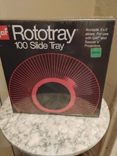 30 OFF 3- 100 Rotary Slide Trays For GAF  Sawyer's Projectors 1 New, 2 O.B.
