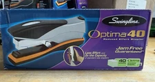 New Swingline Optima 40 Desk Stapler Reduced Effort 40 Sheets