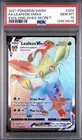 2021 POKEMON SWSH EVOLVING SKIES #204/203 LEAFEON VMAX SECRET RARE PSA 10