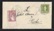POLAND LOCALS PRZEDBORZ MIXED COVER 1919