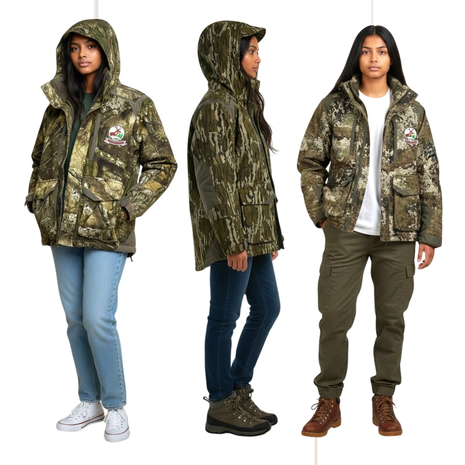 Youth Realtree Girls Hunting Fishing Heavy Padded Waterproof Jacket Hoodie Coat
Opens in a new windo