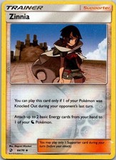 Zinnia 64/70 Dragon Majesty Reverse Holo Pokemon TCG on eBay