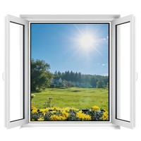 Fliegengitter Fenster Insektenschutz MÜCkennetz Moskitonetz Klettband 130X150Cm