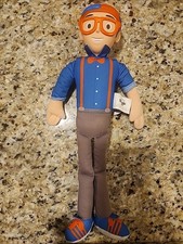 Blippi Plush My Buddy Talking Doll 2019 Kideo Toy Soft Body Hard Head Works