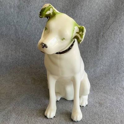 Vintage RCA Victor Nipper Dog 10.5'' Tall Hard Plastic Blow Mold - Original Cond.