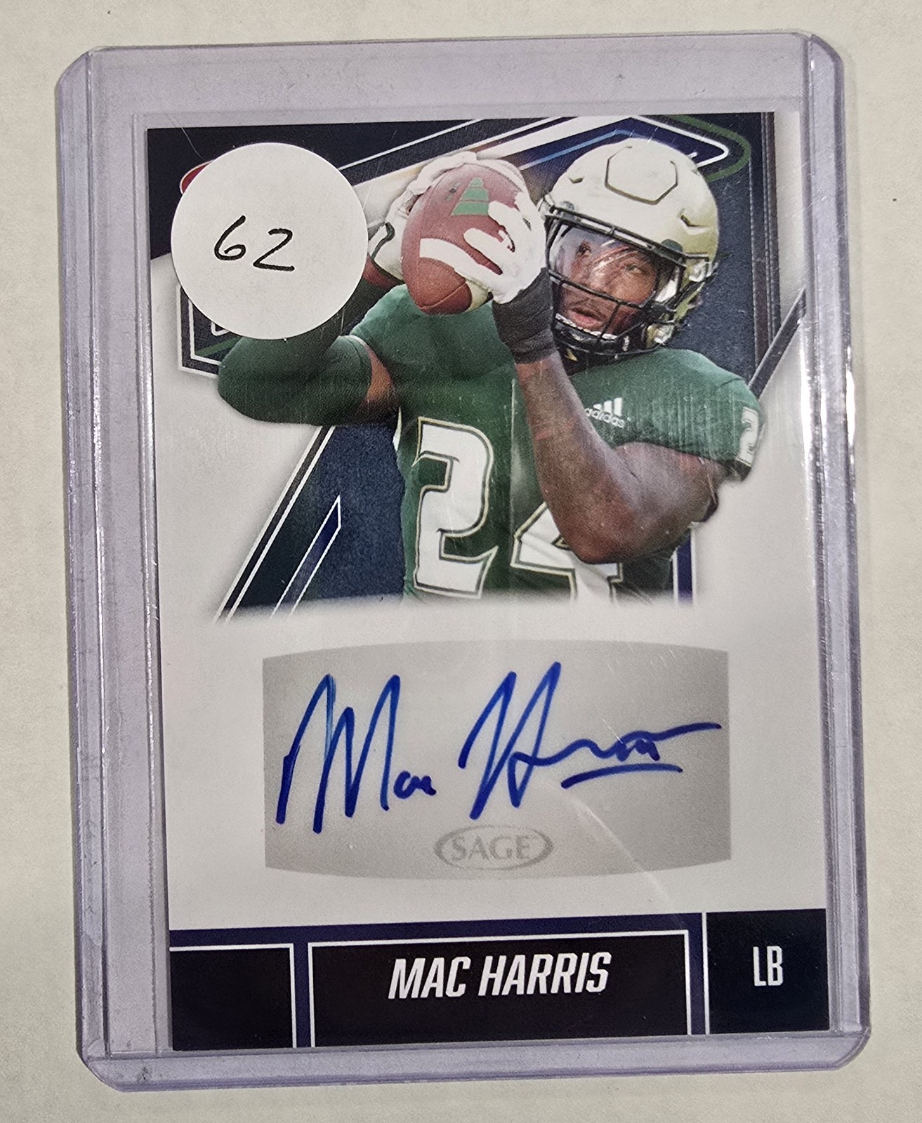 2026 SAGE #A-MH Mac Harris Autographs Black