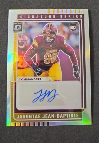 2025 Donruss Optic Javontae Jean-Baptiste Base (RAW)