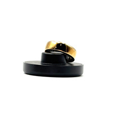Oura Ring Gen 3 Horizon - Titanium - Size 10 - Gold - HEAVILY SCRATCHED
