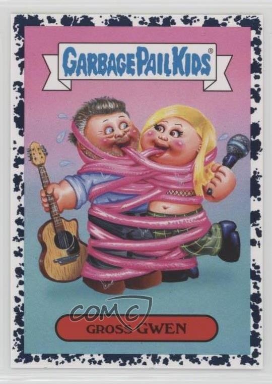 2017 Topps Garbage Pail Kids Battle Of The Bands Pop Bruised #8b Gross Gwen front