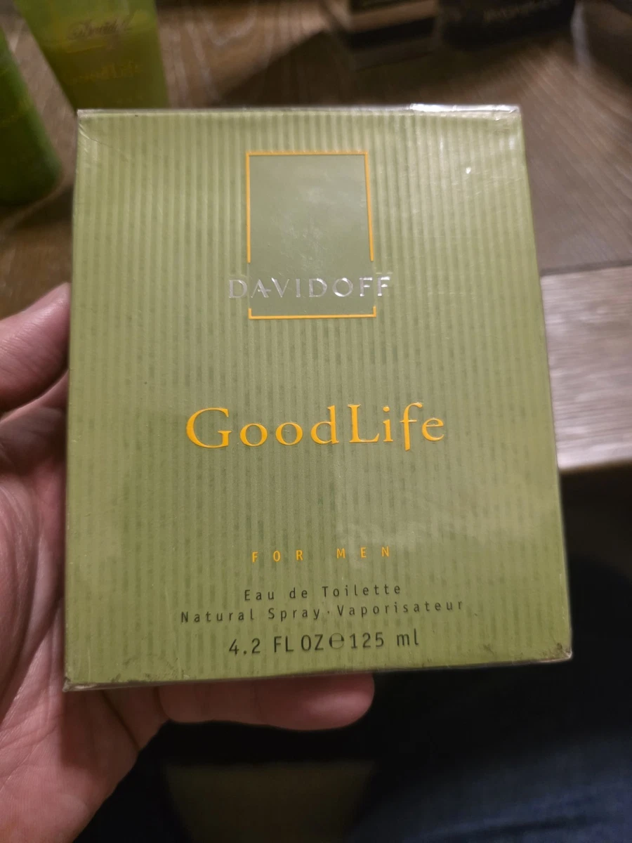 【新品未開封品】DAVIDOFF GoodLife 125ml Good Life Davidoff edt 125 ml. Vintage 1998 edition. Sealed bottle