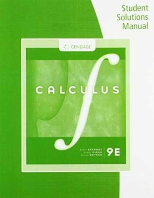 Student Solutions Manual, - Paperback, by Stewart James; Clegg - Very Good w