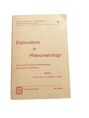 Explorations In Phenomenology By David Carr & Edward S. Casey Hardcover 1973