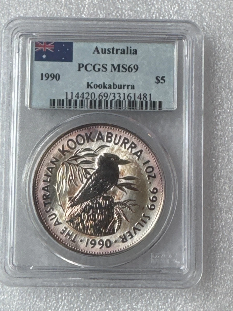 Australian Kookaburra MS 69 Silver Bullion Coins for sale | eBay