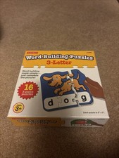 LAKESHORE EDUCATIONAL PRODUCT WORD BUILDING PUZZLES 3 LETTER 16 PUZZLES