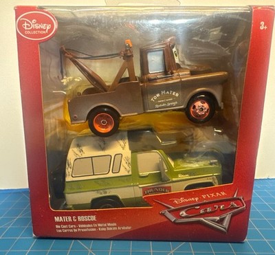 Disney Pixar Cars Lot of 2 Mater  Roscoe/  Disney Collection