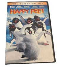 Happy Feet Full Screen Edition With Slipcover 2006 Combined Shipping box2
