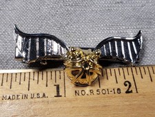 Lot Of 2 Harry Potter Quidditch Golden Snitch Hair Clips Accessories C49