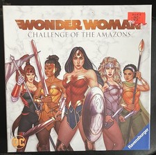 Ravensburger DC Wonder Woman Challenge of the Amazons Board Game Strategy Game