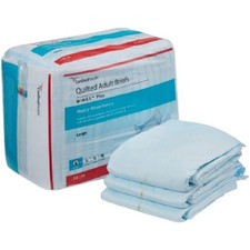 Bulk case 72  pack quilted disposable brief