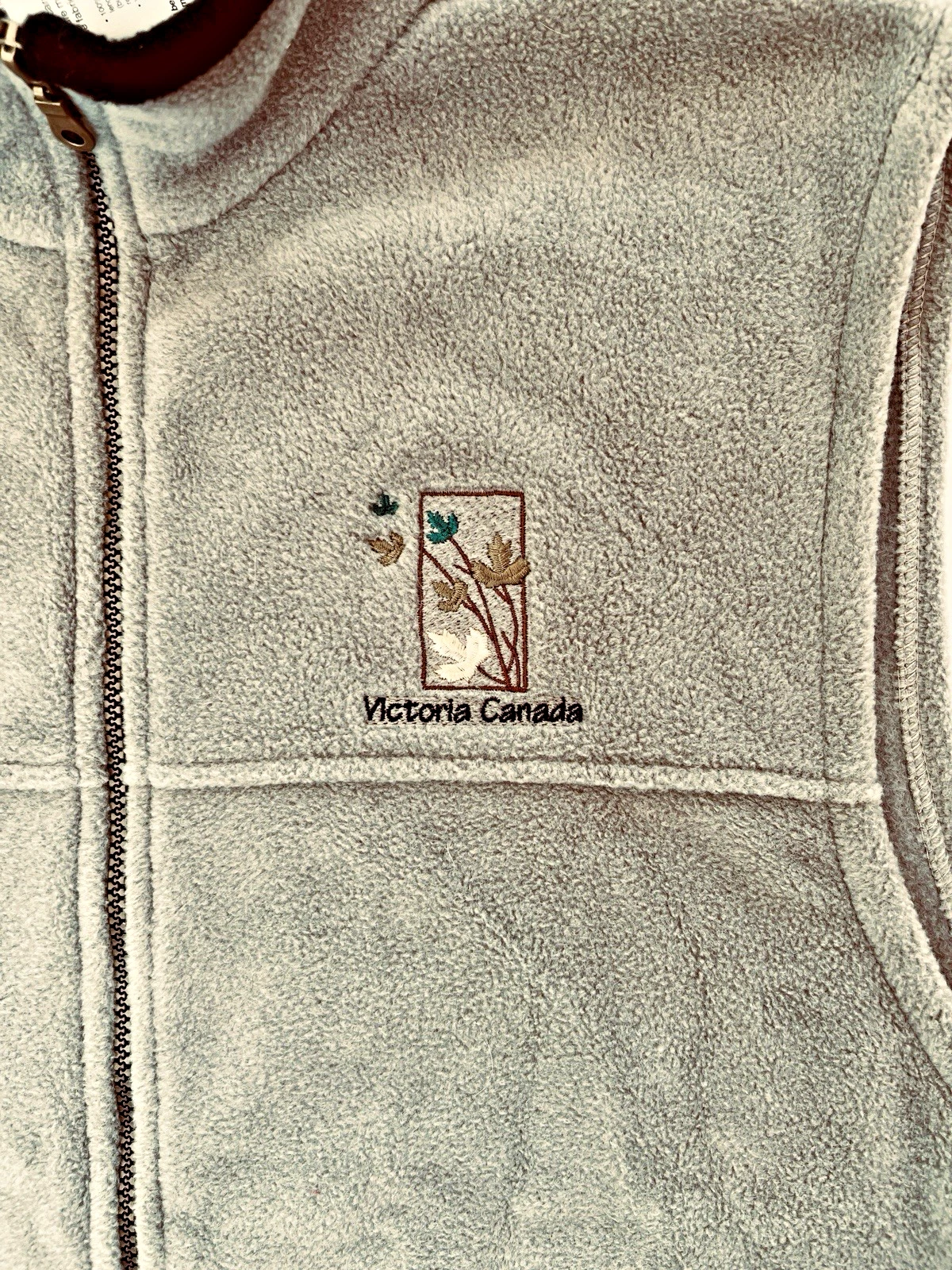 NWT Men's Cook Collection Fleece Vest Made In Canada Green - Victoria - Size XL