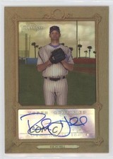 2007 Topps Turkey Red Chromographs Rich Hill #TRCRJH Auto 4r3