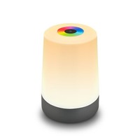 Briloner Nubsi LED Tischlampe Kabellos IP44, Dimmbar, Rgb+W, Touch, Akku, Spritz
