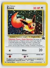 Eevee 11 Promo Wizards Black Star Promos Pokemon Holo Near Mint on eBay
