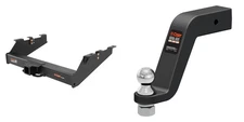 CURT Trailer Hitch Class 5 Towing Kit 2.5in Receiver Tow Ball Mount 15703-45374