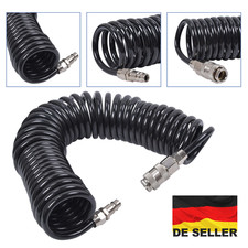 DRUCKLUFT SPIRALSCHLAUCH 6 METER DRUCKLUFTSCHLAUCH LUFTSCHLAUCH PU max. 10 Bar