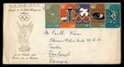 DR WHO 1968 MEXICO FDC OLYMPICS SPORTS COMBO $1 M63201